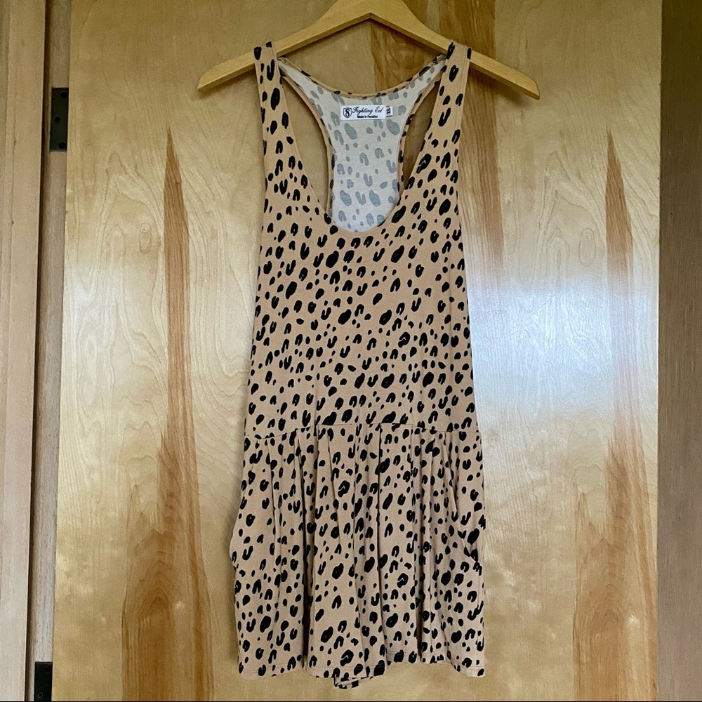 FIGHTING EEL Leopard Romper XS